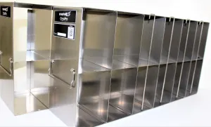 VWR 89214-698 Stainless Steel Ultra-Low Temperature Freezer Rack for Microtiter Plates, 7 of 8
