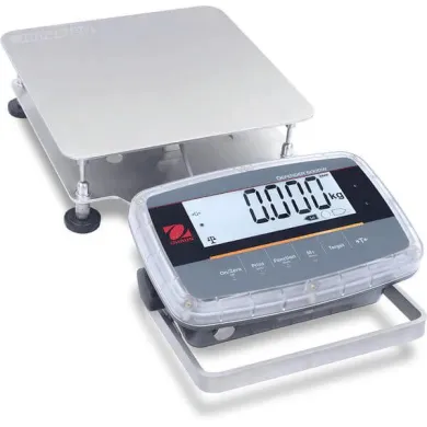 Ohaus Defender 6000 Washdown Bench Scale D61PW25K1R5, 50 lb Capacity