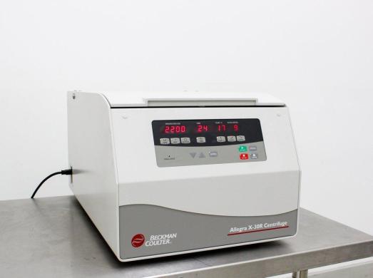 Beckman Coulter Allegra X-30R Refrigerated Benchtop Centrifuge, 18,000 RPM, -20°C to 40°C-cover