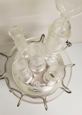 QuickFit MAF3/52 800mL Multi-neck Reaction Flask with Various Socket Angles-cover