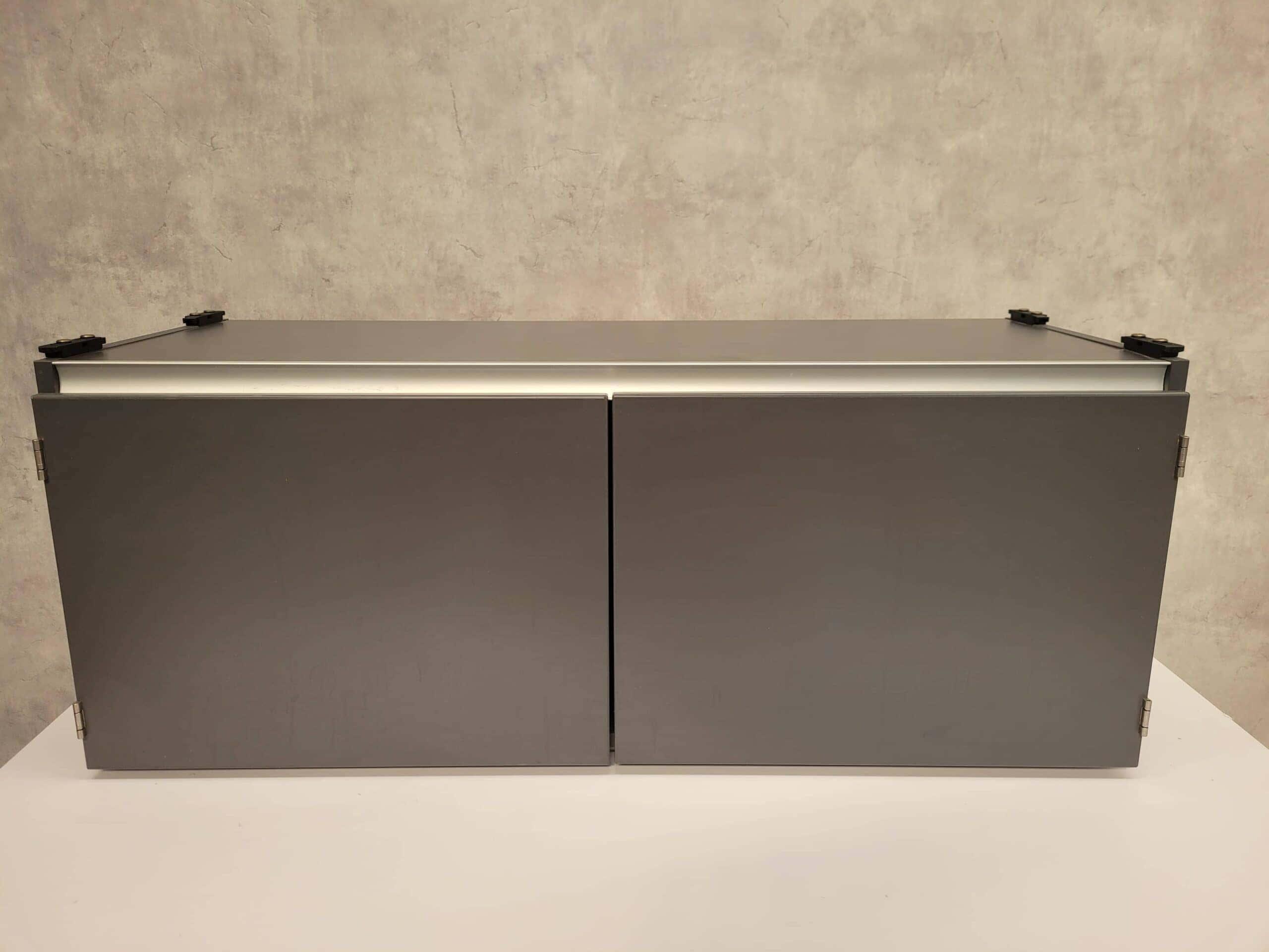 S+B Low Door Cabinet, D.Grey, 1200