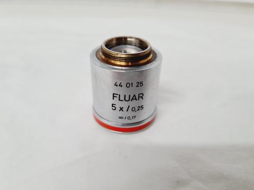 Zeiss FLUAR - 5x/0.25 ∞/ 0.17 Microscope Objective Lab-cover