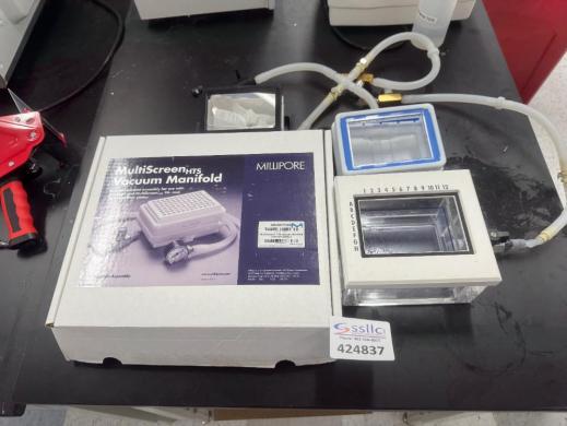 Millipore MultiScreen HTS Vacuum Manifold MSVMHTS00 for 96-Well Filter Plates-cover