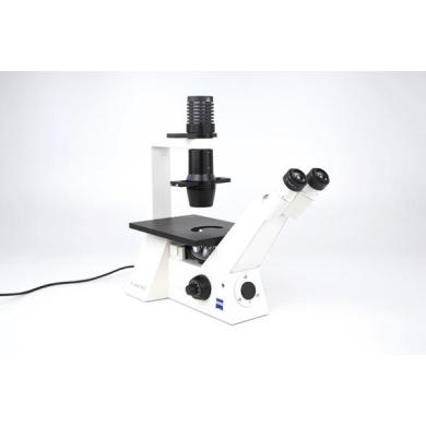 Zeiss Axiovert 40C Inverted Cell Phase Contrast Microscope Mikroskop 5 10 20x-cover
