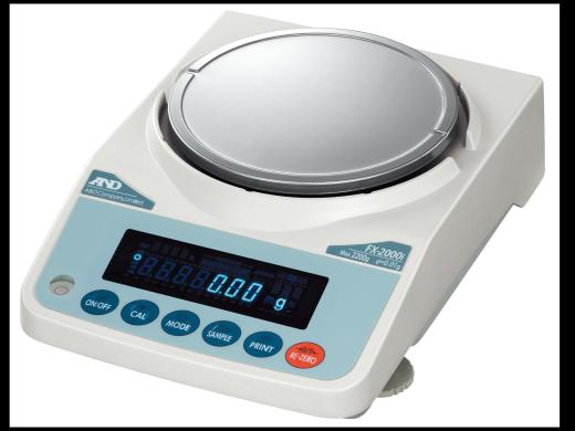 A&D FX-2000i Precision 2-Place Balance with 2200g Capacity and 0.01g Readability-cover