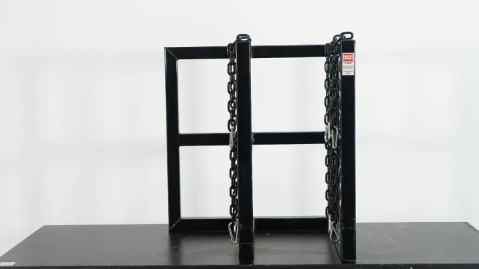 Safe-T-Rack Systems Gas Cylinder Storage Rack for Laboratory Safety-cover