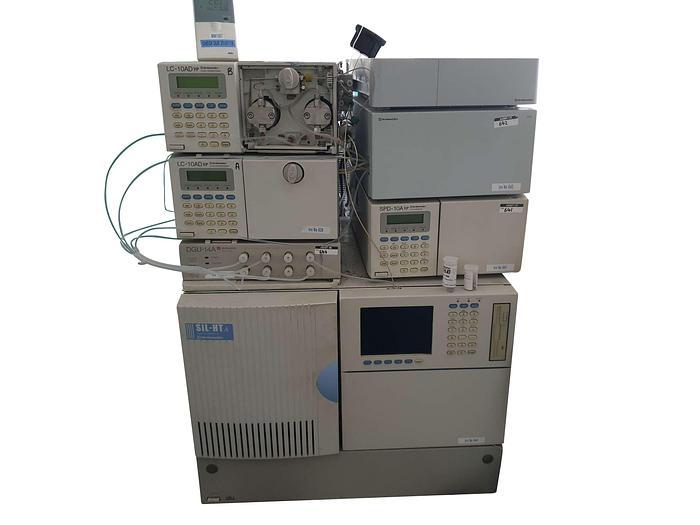 Shimadzu SIL-HT HPLC System with Accessories