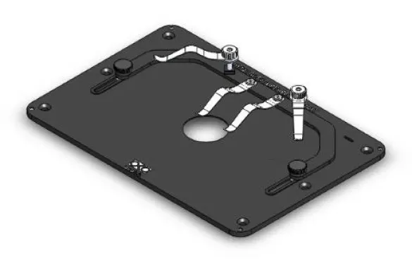 Okolab H401-K-FRAME-METAL-RECESSED Thermal Plate with H401-T-CONTROLLER/H401-T-PENNY Temperature Controllers