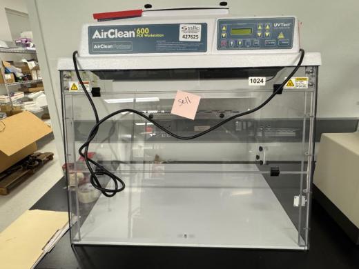 AirClean 600 PCR Workstation with UVTect Contamination Control for PCR Applications-cover