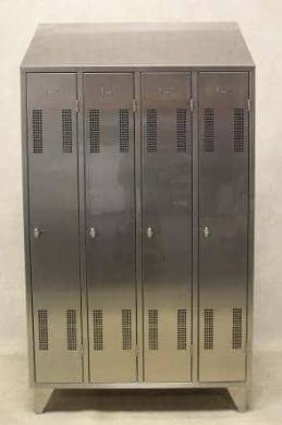 Stainless Steel Locker Cabinet for Laboratory Storage-cover