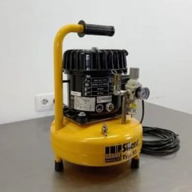 Schneider Silent Typ 50 Refurbished Piston Laboratory Air Compressor, 8 Bar, 9L Tank