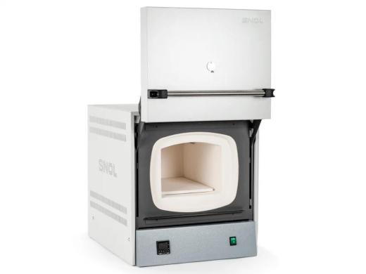 Snol 13/1100 13L Muffle Furnace with max 1100°C temperature control-cover