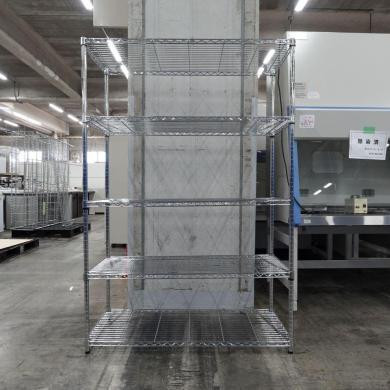 Iris Ohyama Metal Storage Rack W120×D45×H180cm for Laboratory Use-cover