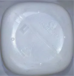 Nalgene 2122-0010 Wide-Mouth Square 4L Polypropylene Copolymer Sample Bottle with Closure, 2 of 2