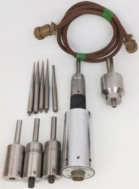 Heat Systems Ultrasonics C3 Convertor Probe with Assorted Tips for Homogenizer