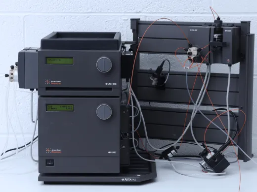 Amersham Biosciences AKTA FPLC System with P-920 Pump and UPC-900 Monitor