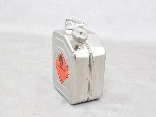 Stainless Steel Safety Jerrycan for Flammable Liquids, 5L Capacity-cover
