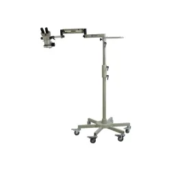 Accu-Scope Rolling Floor Stand with Adjustable Height and Articulating Arm, 5 of 6