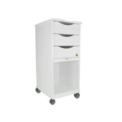 TrippNT MRI Core SP MRI-Compatible Mobile Supply Cart with White Drawers-cover