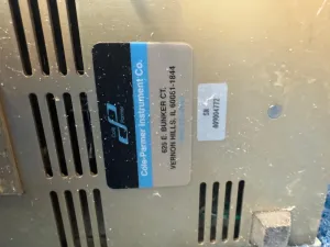 Cole-Parmer MasterFlex L/S Digital Standard Drive Peristaltic Pump Drive Model 7523-60, 2 of 2