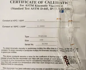 Cannon-Fenske CFRC-200 Certified Routine Viscometer Tube - Size 200, 4 of 4