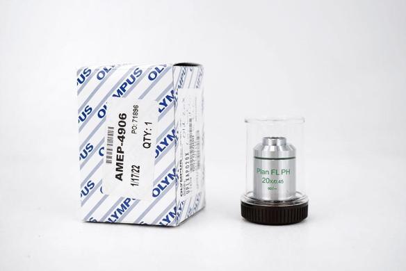 Thermo EVOS 20x Fluorite Long-Working-Distance Phase-Contrast Objective AMEP4982, 0.45 NA, 6.12 mm WD-cover
