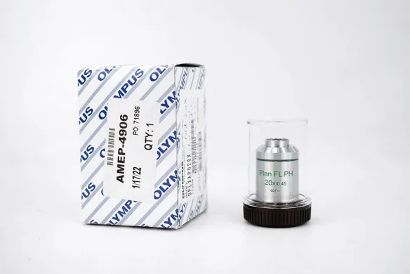 Thermo EVOS 20x Fluorite Long-Working-Distance Phase-Contrast Objective AMEP4982, 0.45 NA, 6.12 mm WD