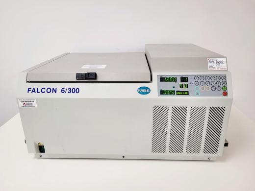 MSE Falcon 6/300 Centrifuge w/ MSE Swing Out Rotor Lab-cover