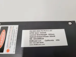DPSSL Laser Driver AD-2200 & 593nm DPSS Laser Module, 13 of 13
