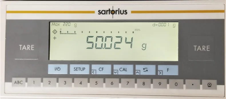 Sartorius LP220S Precision Balance (220g x 0.001g)