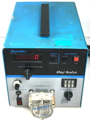 Cole-Parmer Masterflex Digi-Staltic 7525-00 Digital Peristaltic Pump with Quick-Load 7020-50 Pump Head