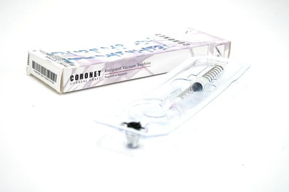 Coronet 51-840 Recipient Corneal Vacuum Trephine, 6.50 mm-cover