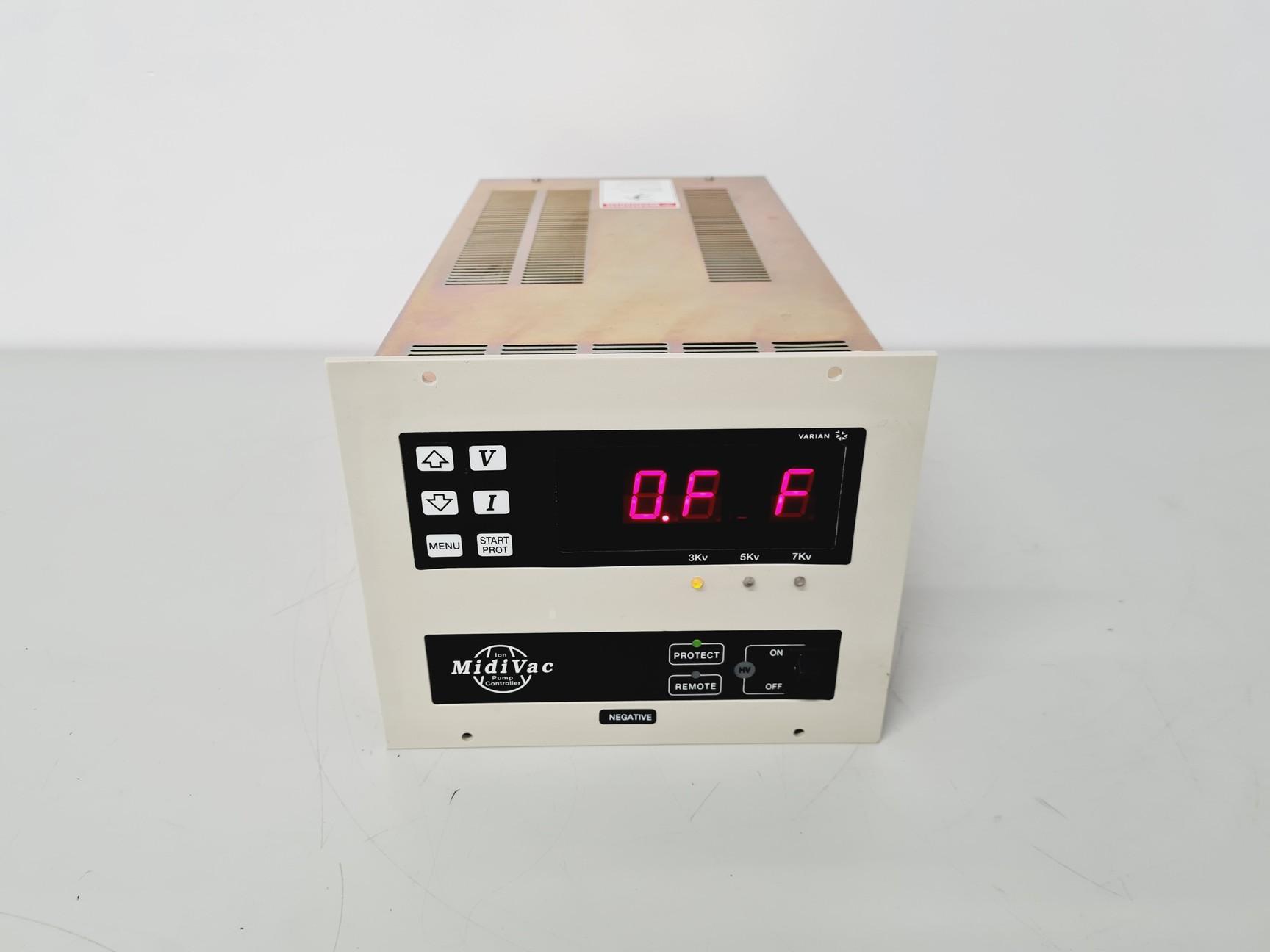 Varian EX 929-5006 Ion MidiVac Pump Controller for Laboratory Vacuum Systems