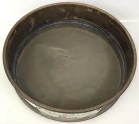 Tyler #80 Brass 8" Full-Height Sieve with 180 μm Aperture, 3 of 11