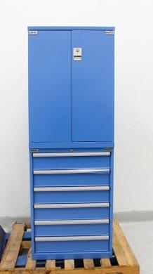 Lista Blue Steel Tool Drawer Cabinet - Robust Laboratory Storage Solution-cover