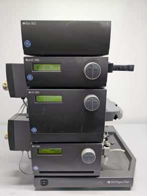 GE AKTA Purifier Chromatography FPLC System with 100 ml/min Flow Rate and Integrated Detection-cover