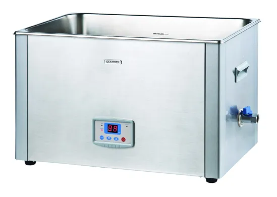 SCILOGEX 220 Ultrasonic Bath, 20L, 53 kHz, Benchtop Stainless Steel Cleaner