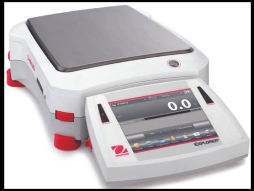Ohaus Explorer EX10201 Series Precision Balance with 10,200 g Capacity and 0.1 g Readability-cover