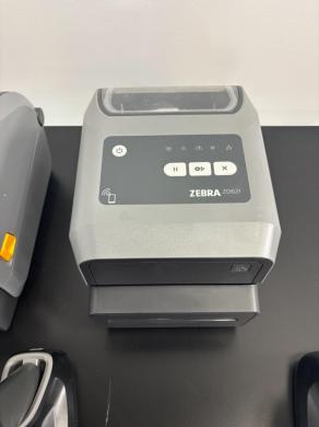 Zebra ZD621 Desktop Label Printer with Three Handheld Barcode Scanners-cover