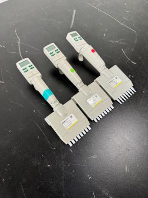 Rainin EDP3-Plus Multichannel Electronic Pipettes, Set of 3 with Tip Ejectors-cover