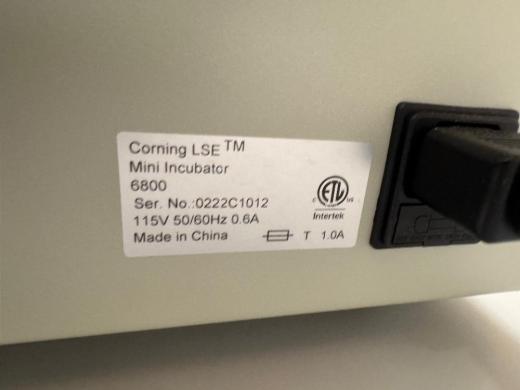Corning LSE Mini Incubator-cover