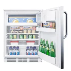 Accucold CT66LWSSTB 24" Wide Counter-Height Laboratory Refrigerator-Freezer, 3 of 3