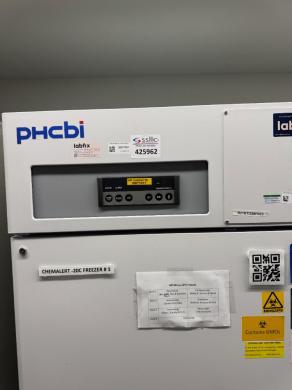 PHC Corporation MDF-U731M-PES -30°C Biomedical Freezer with Digital Control Panel-cover