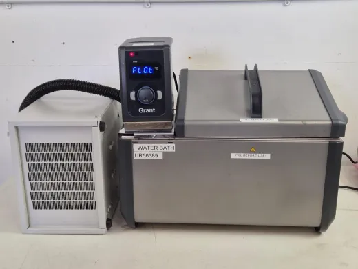 Grant T100 12L Heating Circulating Bath with Stainless Steel Tank and Precise Temperature Control