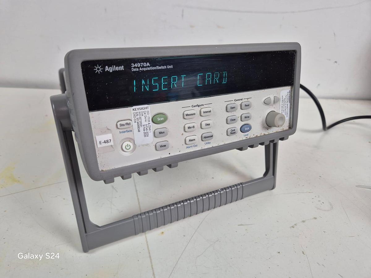 Agilent 34970A Modular Data Acquisition and Switch Unit