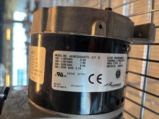 Thomas 669BESUU44TFE-217 C Vacuum Pump-cover