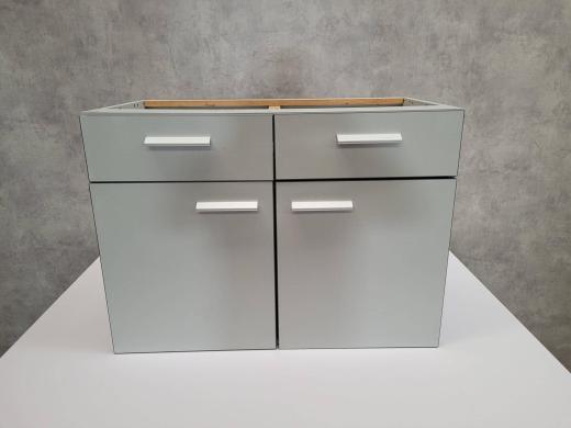 Potteau Plinth cabinet L. Gray 900-cover