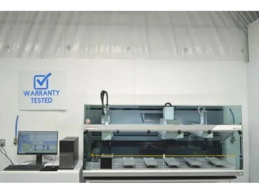 Tecan Freedom EVO-2 200 Automated Liquid Handler with Air LiHa Span-8, MCA-96 Head, and ROMA Gripper