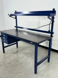 Workplace Modular Systems 6' Stationary Laboratory Workbench for Biotech and Research Labs, 2 of 5