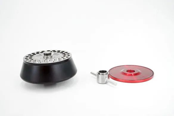 Beckman Coulter 50.4 Ti Fixed-Angle Titanium Centrifuge Rotor, 44 × 6 mL, 13 × 64 mm, 50,000 rpm